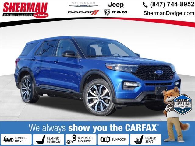 used 2021 Ford Explorer car, priced at $34,635