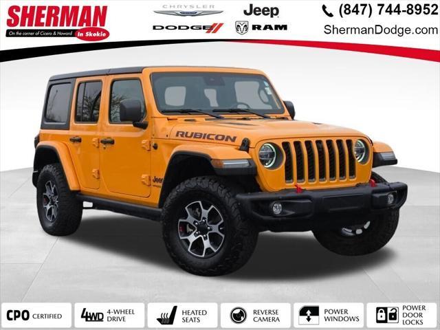 used 2021 Jeep Wrangler Unlimited car, priced at $43,400