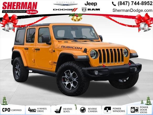 used 2021 Jeep Wrangler Unlimited car, priced at $43,400