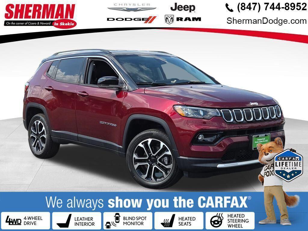 used 2022 Jeep Compass car, priced at $26,490