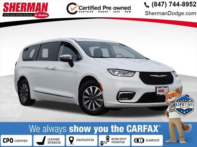 used 2023 Chrysler Pacifica Hybrid car, priced at $30,459