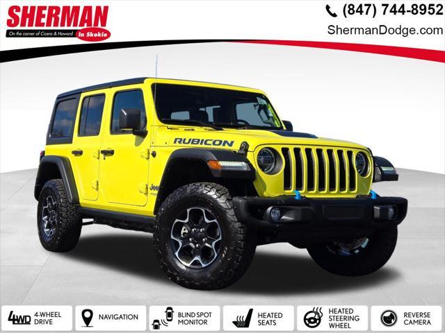 used 2022 Jeep Wrangler Unlimited car, priced at $43,992