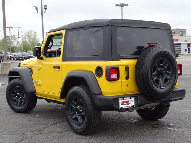used 2021 Jeep Wrangler car, priced at $29,000