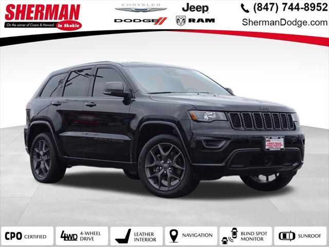 used 2021 Jeep Grand Cherokee car, priced at $31,240