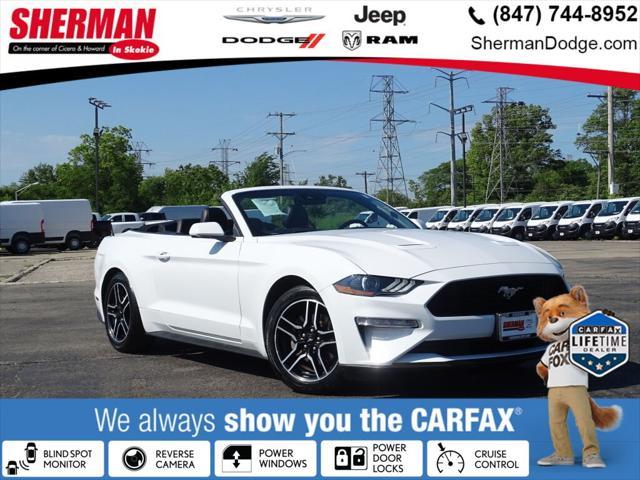 used 2022 Ford Mustang car, priced at $23,500