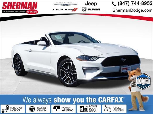 used 2022 Ford Mustang car, priced at $23,500