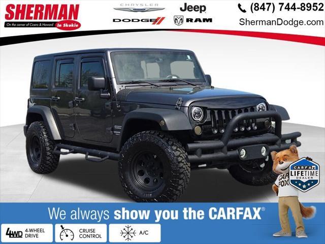 used 2017 Jeep Wrangler Unlimited car, priced at $22,000