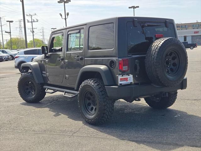 used 2017 Jeep Wrangler Unlimited car, priced at $22,000