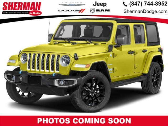new 2023 Jeep Wrangler 4xe car