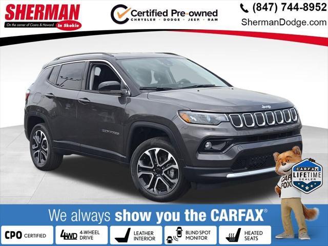 used 2022 Jeep Compass car, priced at $26,000
