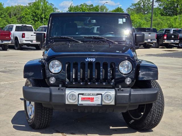 used 2015 Jeep Wrangler Unlimited car, priced at $22,768