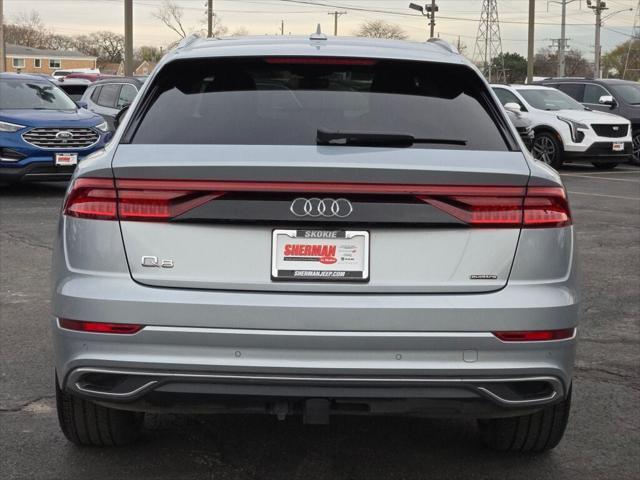 used 2023 Audi Q8 car, priced at $54,999