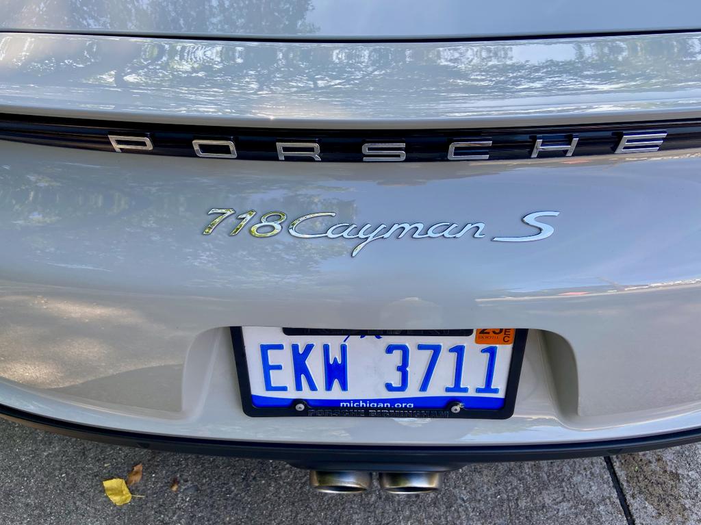 used 2021 Porsche 718 Cayman car, priced at $74,950