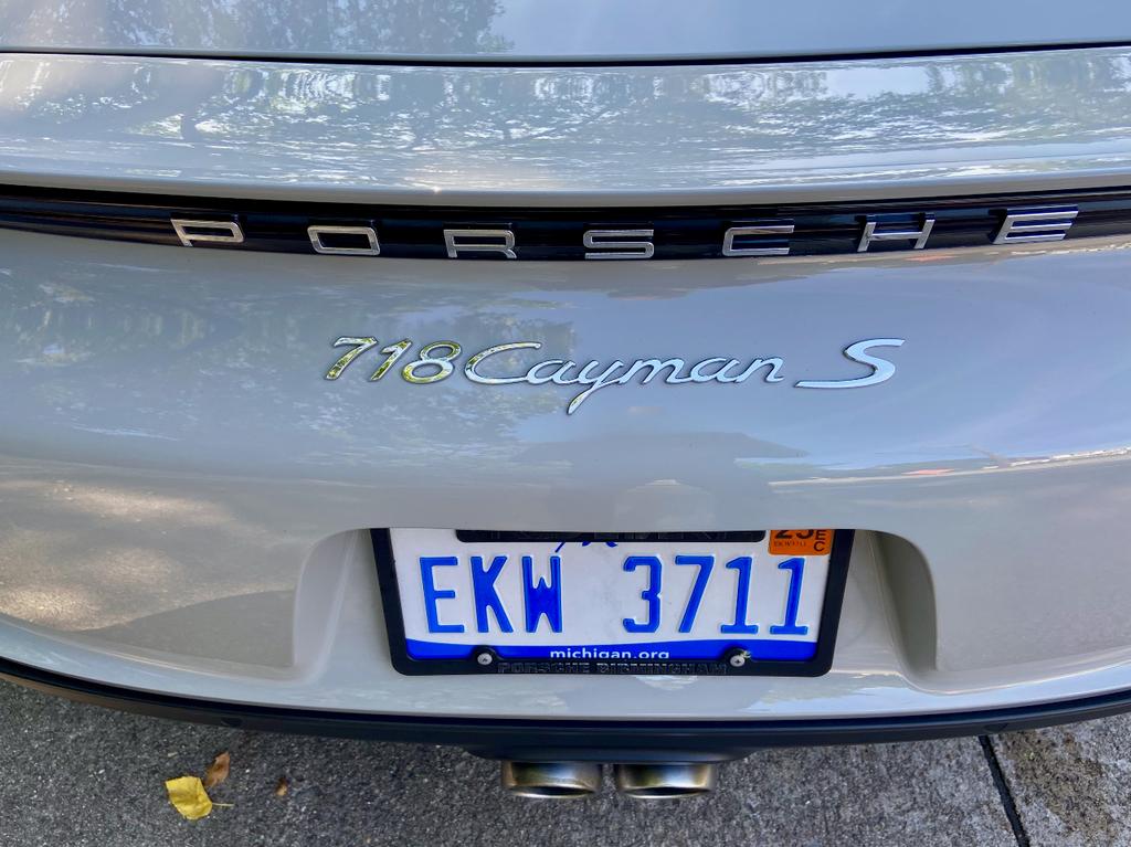 used 2021 Porsche 718 Cayman car, priced at $74,950