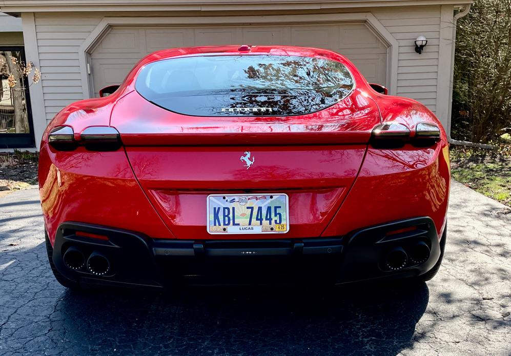 used 2021 Ferrari Roma car, priced at $219,000