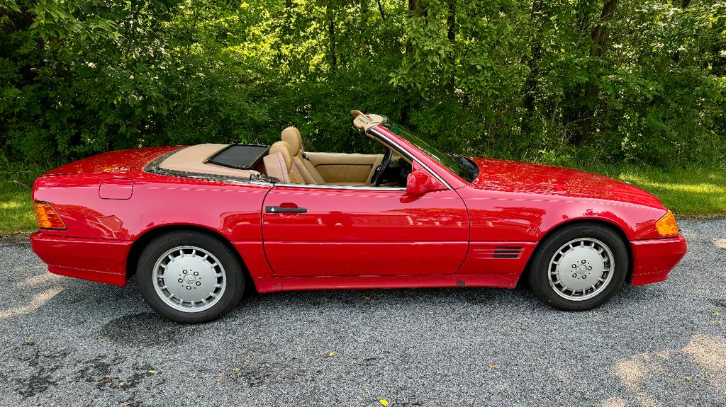 used 1991 Mercedes-Benz SL-Class car, priced at $9,900