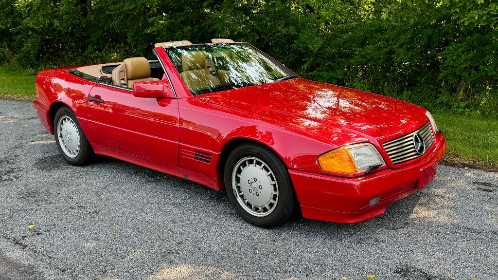 used 1991 Mercedes-Benz SL-Class car, priced at $9,900