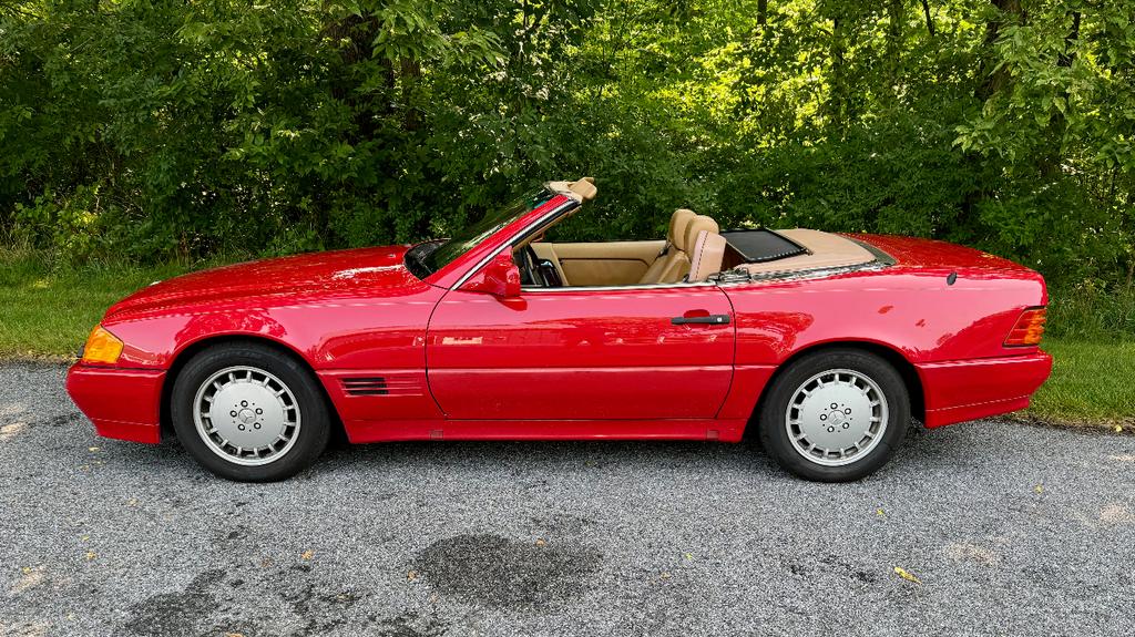 used 1991 Mercedes-Benz SL-Class car, priced at $9,900