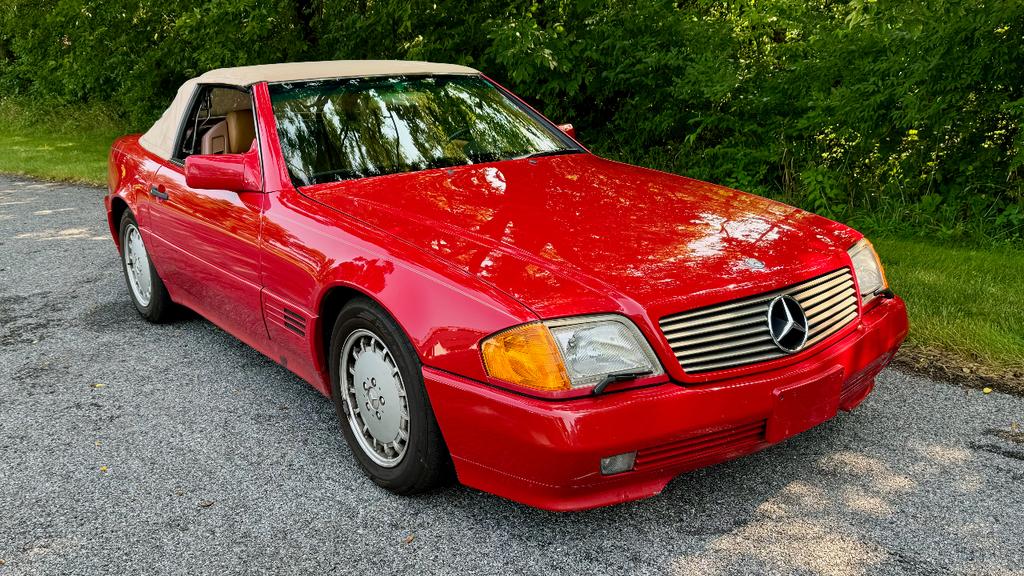 used 1991 Mercedes-Benz SL-Class car, priced at $9,900