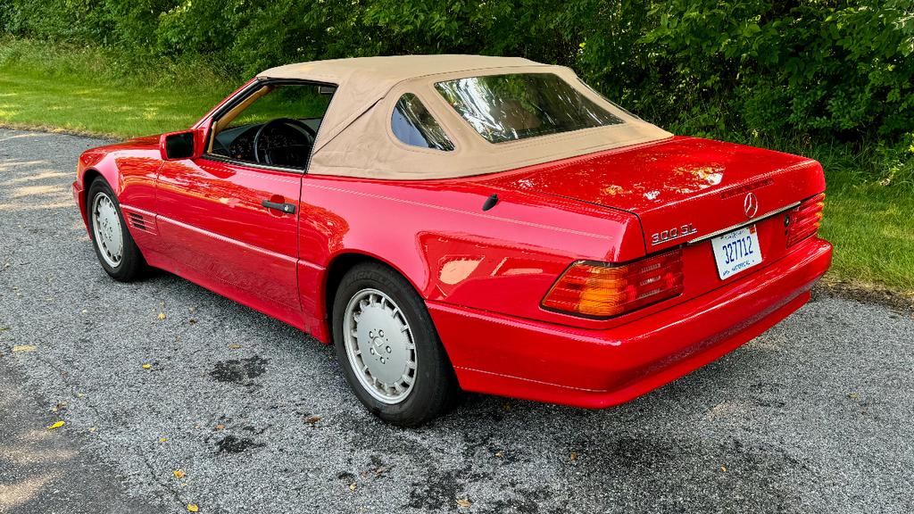 used 1991 Mercedes-Benz SL-Class car, priced at $9,900