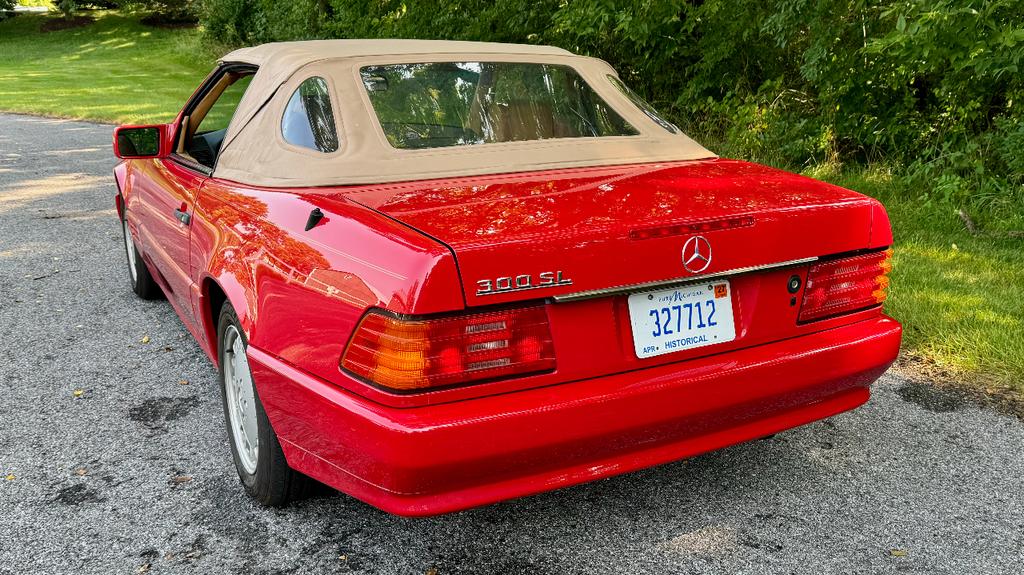 used 1991 Mercedes-Benz SL-Class car, priced at $9,900
