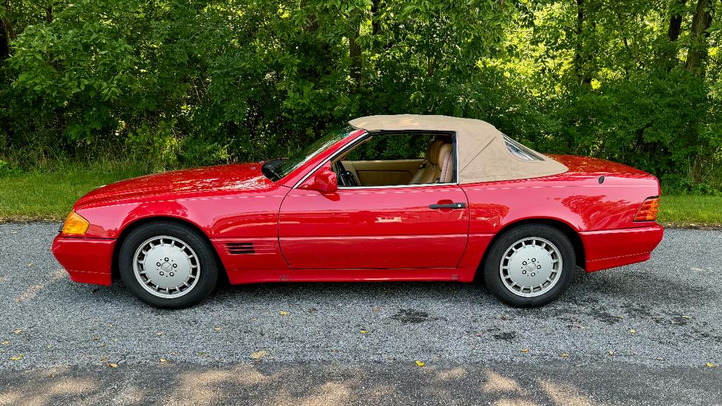 used 1991 Mercedes-Benz SL-Class car, priced at $9,900