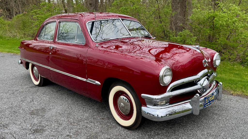 used 1950 Ford Custom Deluxe car, priced at $22,500