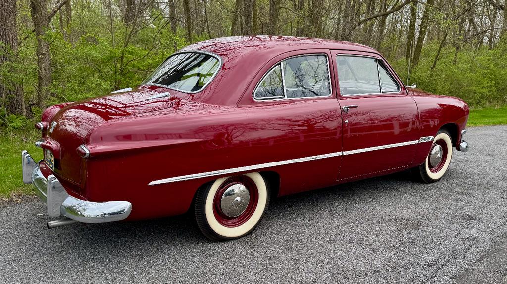 used 1950 Ford Custom Deluxe car, priced at $22,500