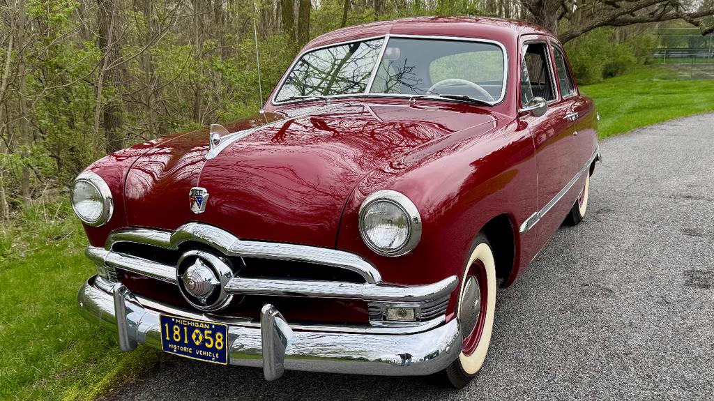 used 1950 Ford Custom Deluxe car, priced at $22,500