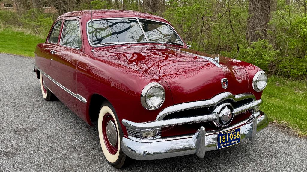 used 1950 Ford Custom Deluxe car, priced at $22,500