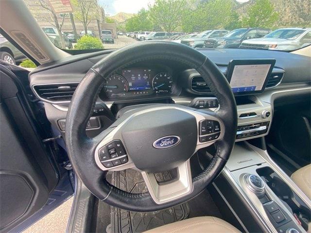 used 2021 Ford Explorer car, priced at $27,110