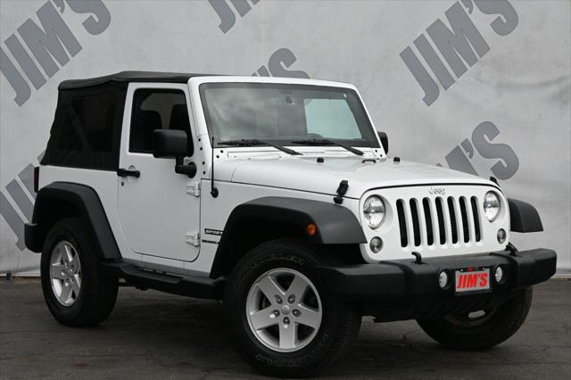 used 2018 Jeep Wrangler JK car, priced at $21,995