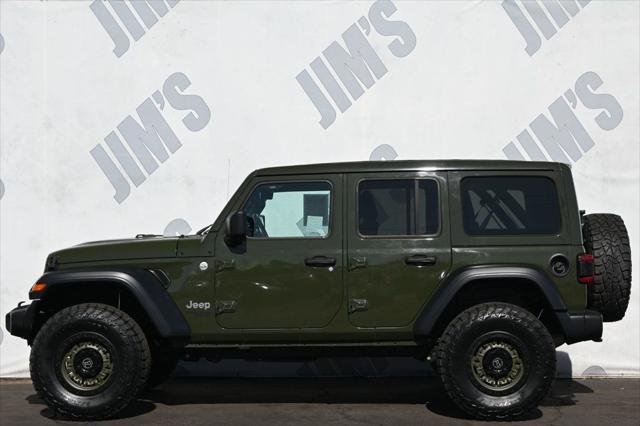 used 2020 Jeep Wrangler Unlimited car, priced at $32,995