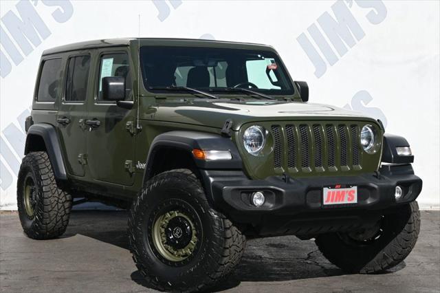 used 2020 Jeep Wrangler Unlimited car, priced at $32,995