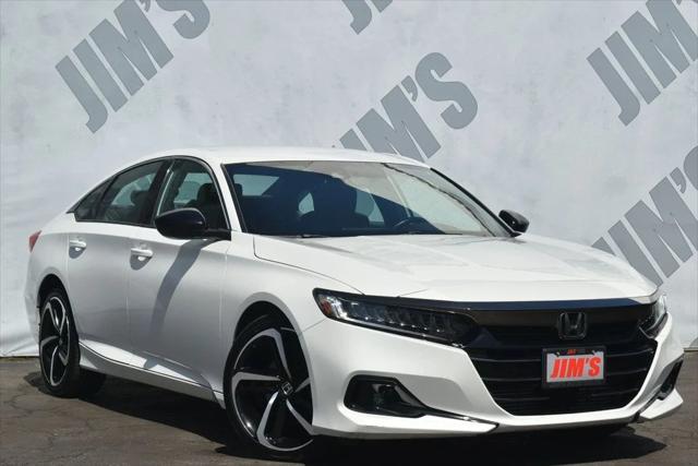 used 2021 Honda Accord car, priced at $23,895