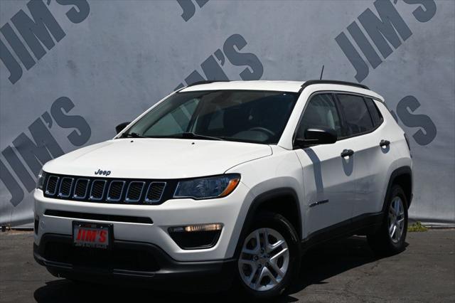 used 2021 Jeep Compass car, priced at $19,995