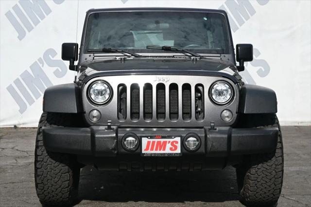 used 2018 Jeep Wrangler JK Unlimited car, priced at $24,995