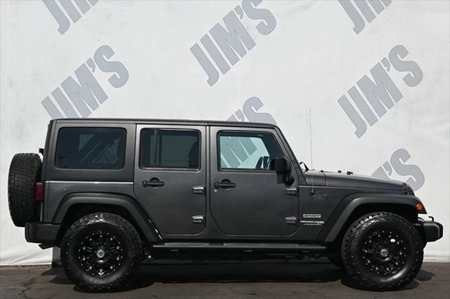 used 2018 Jeep Wrangler JK Unlimited car, priced at $24,995