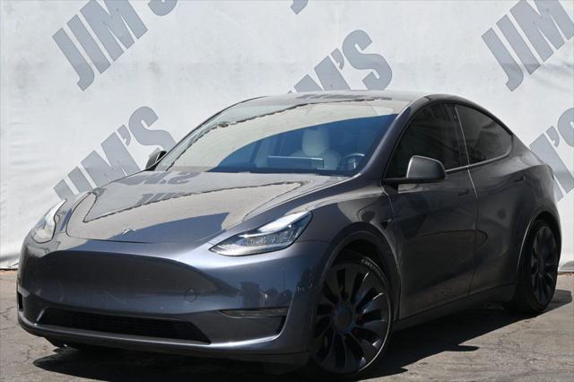 used 2020 Tesla Model Y car, priced at $28,995