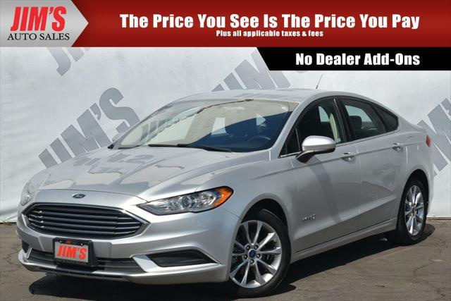 used 2017 Ford Fusion Hybrid car, priced at $12,995