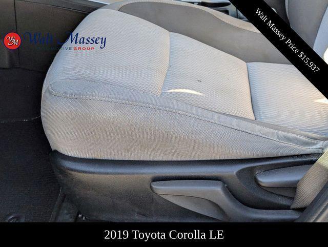 used 2019 Toyota Corolla car, priced at $15,937