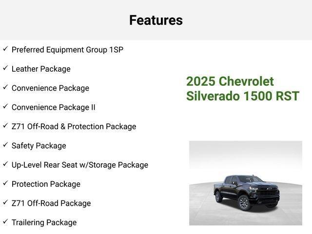 new 2025 Chevrolet Silverado 1500 car, priced at $58,834