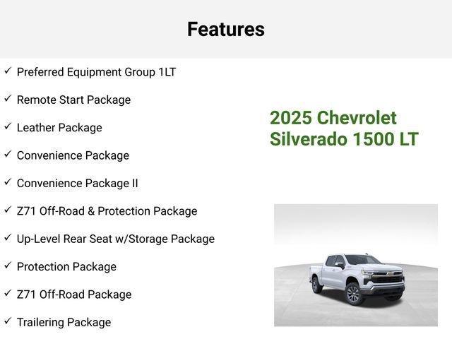 new 2025 Chevrolet Silverado 1500 car, priced at $62,320