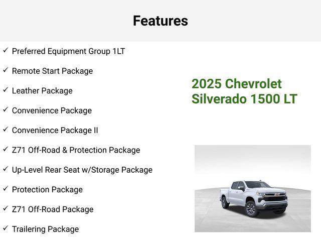 new 2025 Chevrolet Silverado 1500 car, priced at $62,320