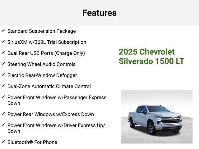 new 2025 Chevrolet Silverado 1500 car, priced at $56,754