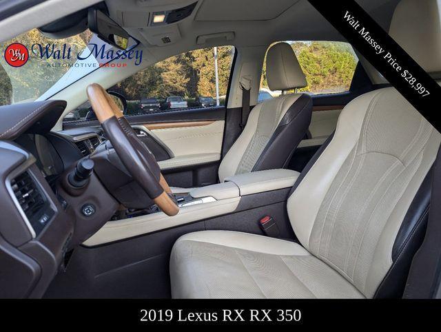 used 2019 Lexus RX 350 car, priced at $28,997