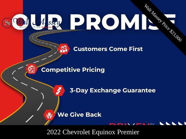 used 2022 Chevrolet Equinox car, priced at $23,000