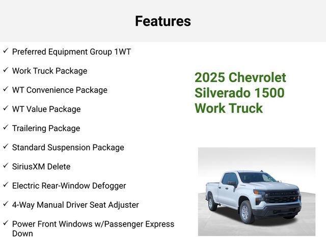 new 2025 Chevrolet Silverado 1500 car, priced at $42,537