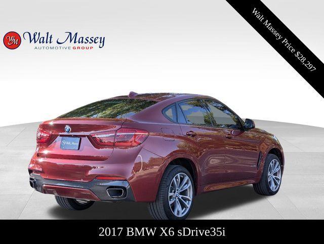 used 2017 BMW X6 car, priced at $28,297