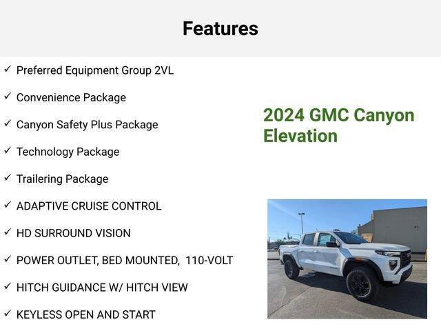 new 2024 GMC Canyon car, priced at $39,261